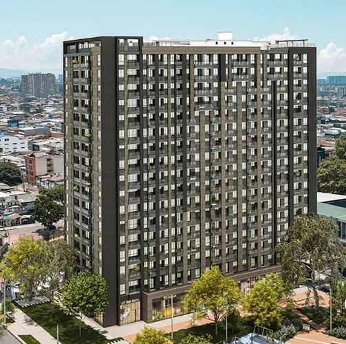 Apartamento de 1 alcoba en venta en Los Alcazares, Bogotá, 36 m² · foto 12 de 12