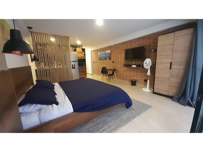 Apartaestudio en venta en Boston, Medellín, 34 m² · foto 2 de 7