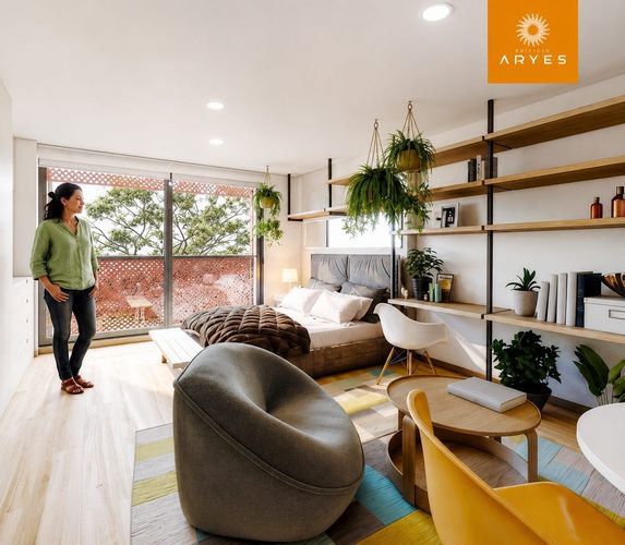 Apartamento de 1 alcoba en venta en Chapinero, Bogotá, 31 m² · foto 5 de 6