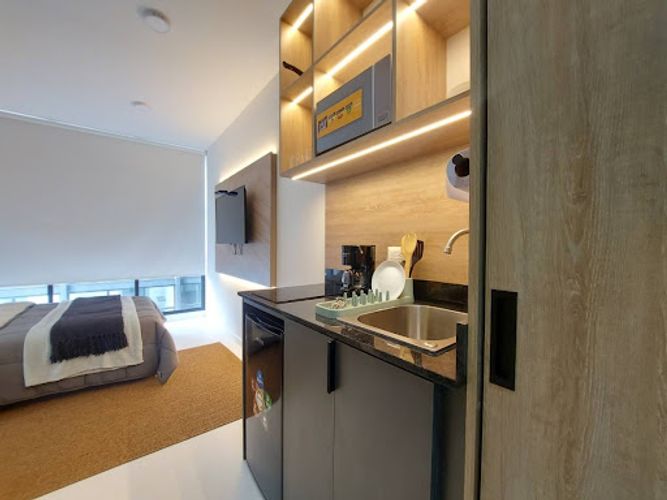 Apartaestudio en venta en Chicó Reservado, Bogotá, 17 m² · foto 11 de 14