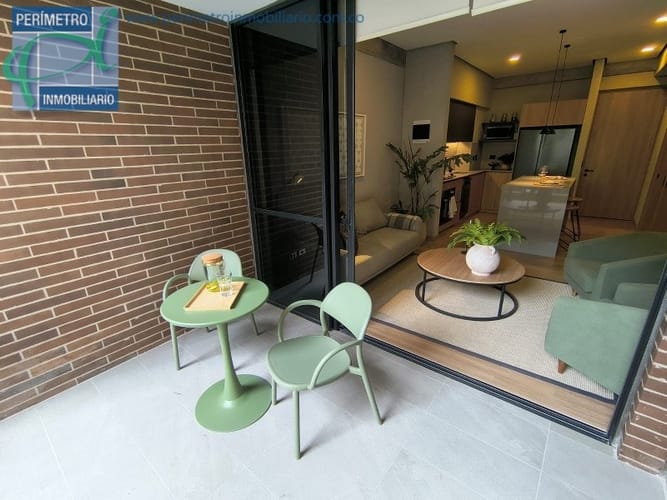 Apartamento de 1 alcoba en arriendo en Ciudad Del Río, Medellín, 52 m² · foto 7 de 19