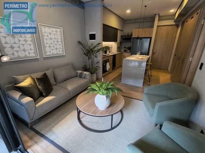 Apartamento de 1 alcoba en arriendo en Ciudad Del Río, Medellín, 52 m² · foto 8 de 19