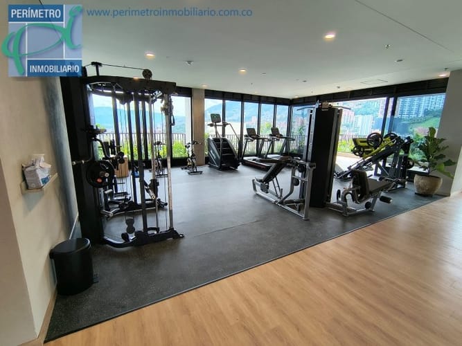 Apartamento de 1 alcoba en arriendo en Ciudad Del Río, Medellín, 52 m² · foto 13 de 19