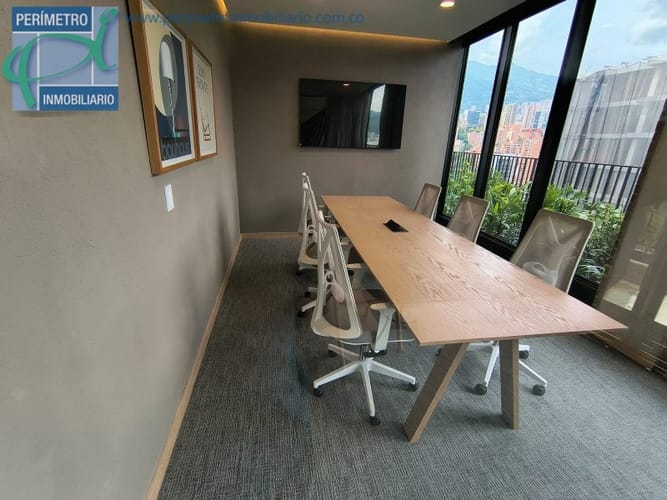 Apartamento de 1 alcoba en arriendo en Ciudad Del Río, Medellín, 52 m² · foto 17 de 19