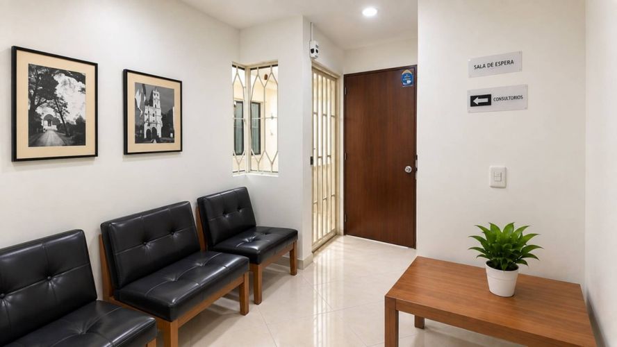 Consultorio en arriendo en Villa Nueva, Medellín, 38 m² · foto 3 de 4