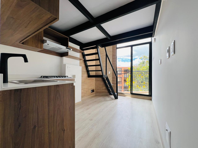 Apartaestudio en venta en Galerias, Bogotá, 17 m² · foto 2 de 11