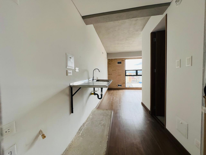 Apartaestudio en venta en Galerias, Bogotá, 17 m² · foto 6 de 9