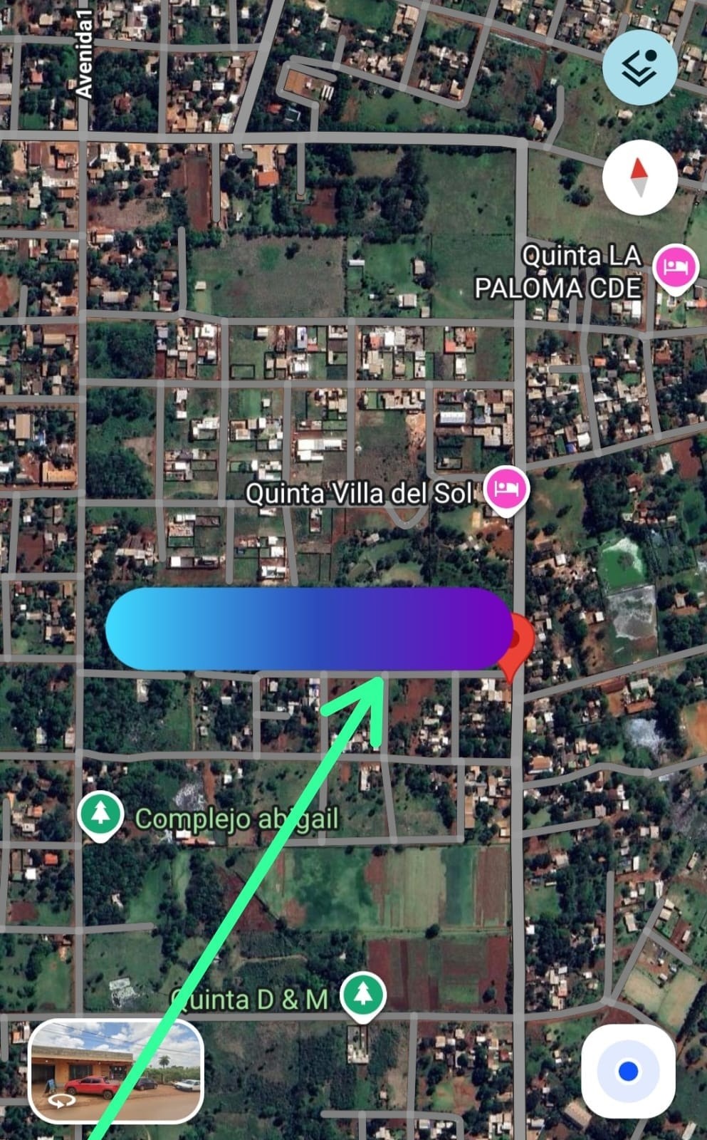 Vendo Terreno 5 Hectareas Km 7 Monday CDE, Por: 1.150.000 Dólares, Sobre Asfalto — foto 2