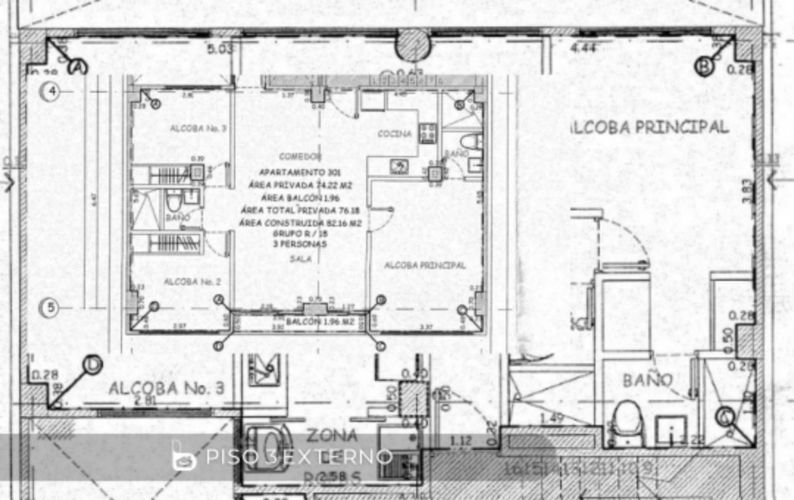 Apartamento de 3 alcobas en venta en Normandia, Bogotá, 82 m² · foto 10 de 10