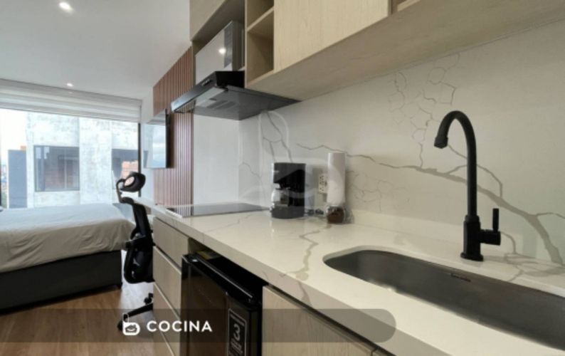 Apartaestudio en venta en Chicó Alto, Bogotá, 20 m² · foto 3 de 8