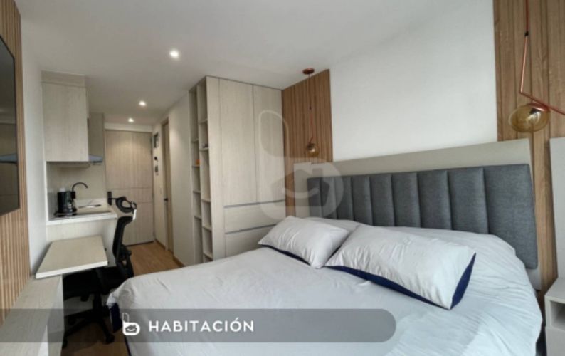 Apartaestudio en venta en Chicó Alto, Bogotá, 20 m² · foto 4 de 8