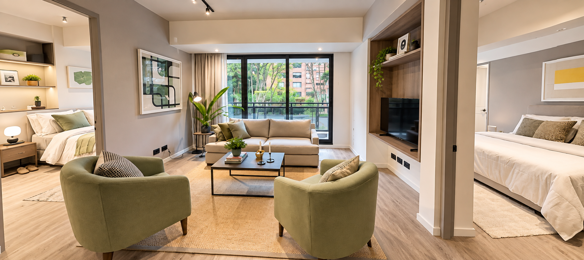 Apartment for rent in Chico norte, Bogotá