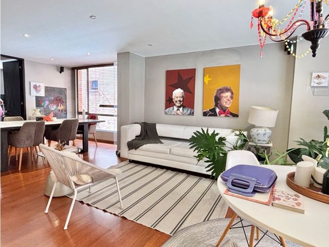 Apartamento de 3 alcobas en arriendo en Chico Norte, Bogotá, 120 m² · foto 2 de 24