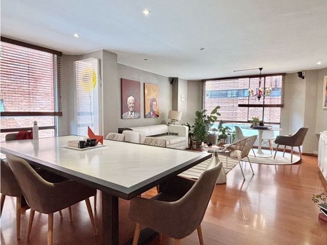 Apartamento de 3 alcobas en arriendo en Chico Norte, Bogotá, 120 m² · foto 4 de 24