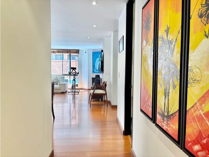 Apartamento de 3 alcobas en arriendo en Chico Norte, Bogotá, 120 m² · foto 8 de 24