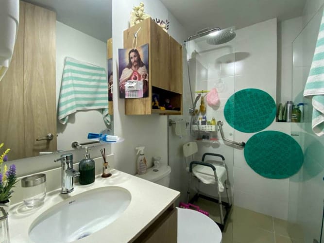 Apartamento de 2 alcobas en venta en Santa Ana, Rionegro, 64 m² · foto 3 de 6