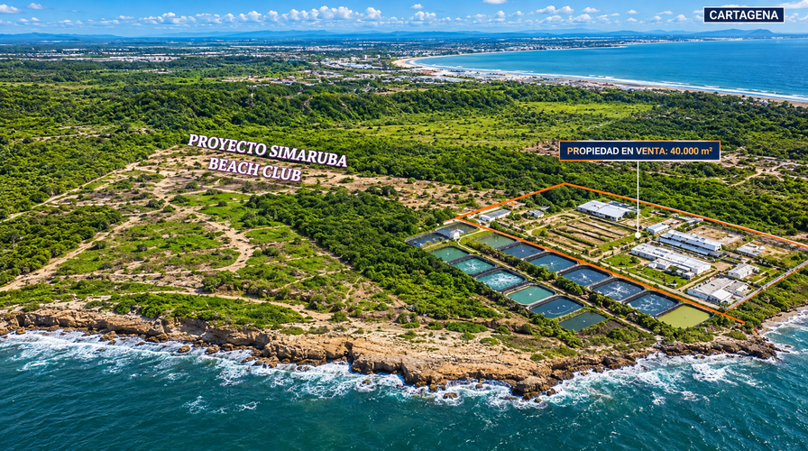 Lote en venta en Serena Del Mar, Cartagena, 40000 m² · foto 4 de 4