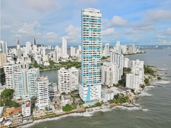 Apartamento de 2 alcobas en venta en El Laguito, Cartagena, 99 m² · foto 2 de 19