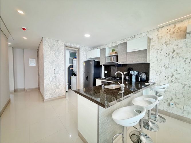 Apartamento de 2 alcobas en venta en El Laguito, Cartagena, 99 m² · foto 4 de 19