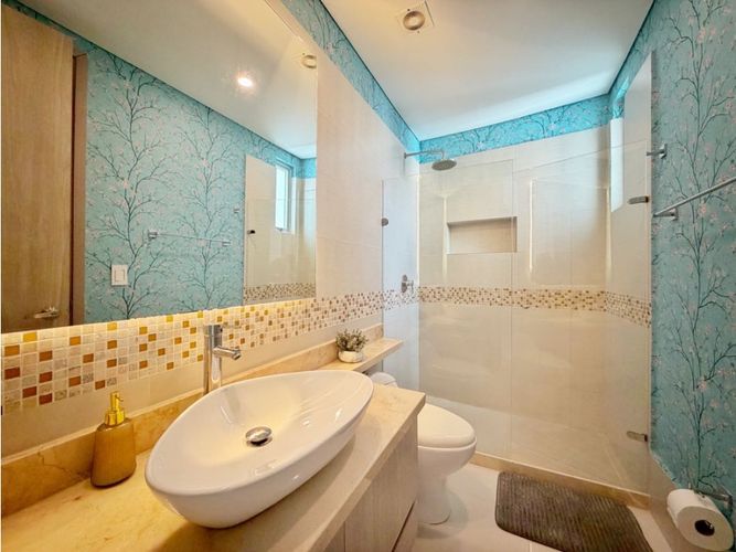Apartamento de 2 alcobas en venta en El Laguito, Cartagena, 99 m² · foto 15 de 19