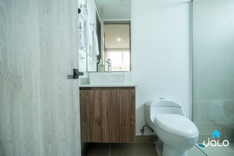 Apartamento de 1 alcoba en arriendo en Laureles, Medellín, 49 m² · foto 3 de 17