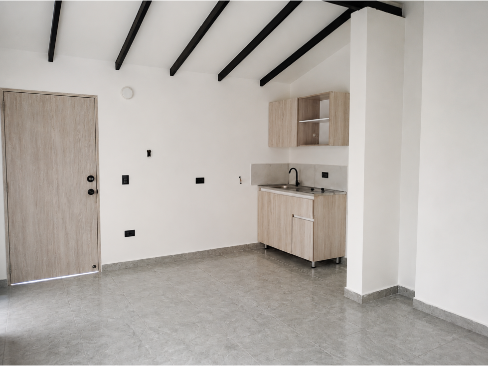 Apartaestudio en arriendo en El Dorado, Envigado · foto 2 de 4