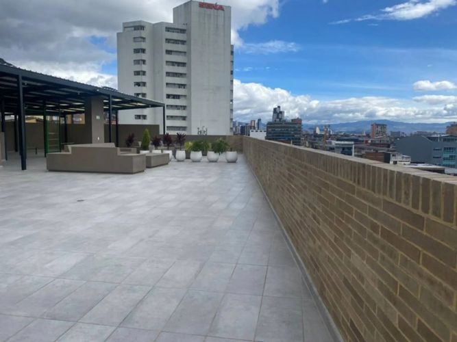 Apartaestudio en venta en Chapinero, Bogotá, 27 m² · foto 9 de 19