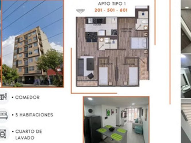 Apartamento de 3 alcobas en venta en Villa Mayor, Bogotá, 55 m² · foto 8 de 8