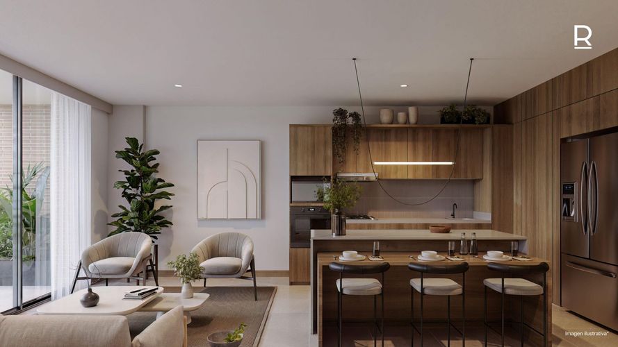 Apartamento de 3 alcobas en venta en Zuñiga, Envigado, 126 m² · foto 9 de 11