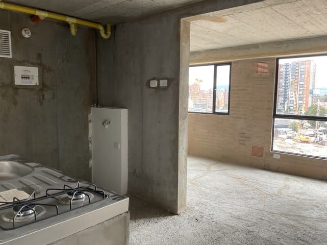 Apartamento de 1 alcoba en venta en Engativá, Bogotá, 36 m² · foto 3 de 16