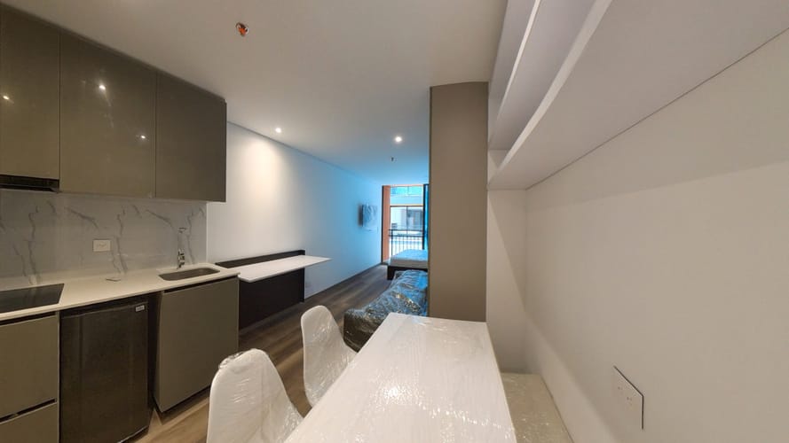 Apartaestudio en venta en Chico Norte, Bogotá, 28 m² · foto 3 de 7