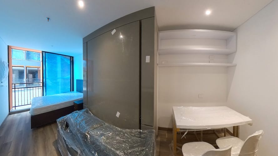 Apartaestudio en venta en Chico Norte, Bogotá, 28 m² · foto 4 de 7