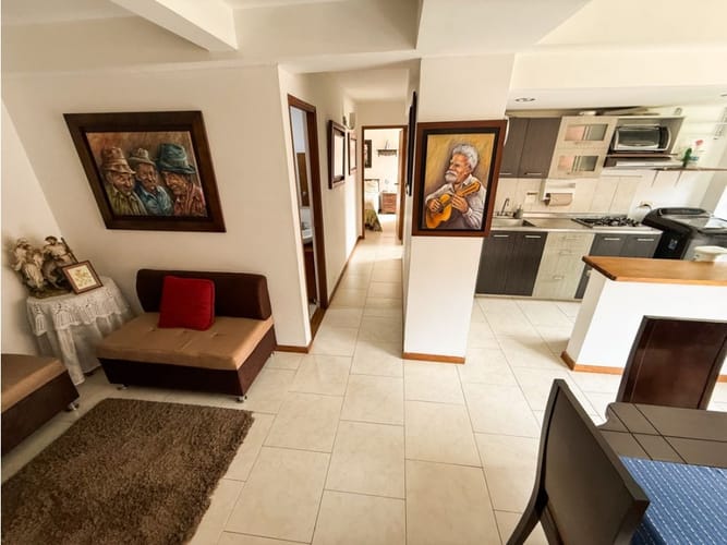 Apartamento de 2 alcobas en venta en Lomitas, La Ceja, 60 m² · foto 4 de 14