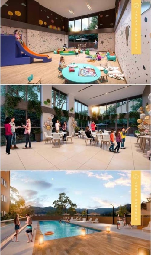 Apartamento de 2 alcobas en venta en Sabaneta Real, Sabaneta, 59 m² · foto 4 de 5
