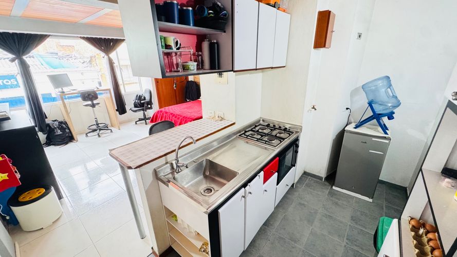Apartaestudio en venta en Chapinero, Bogotá, 30 m² · foto 6 de 14