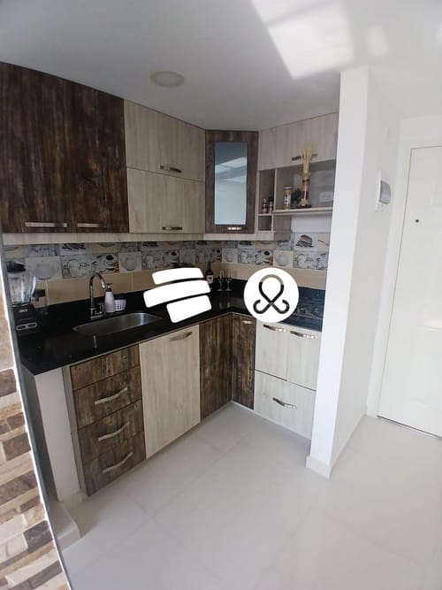 Apartamento de 3 alcobas en venta en Bucaros, Bello, 48 m² · foto 2 de 8