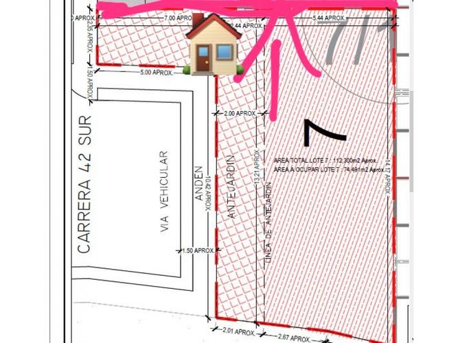 Lote en venta en San Isidro, Jamundí, 120 m² · foto 3 de 3