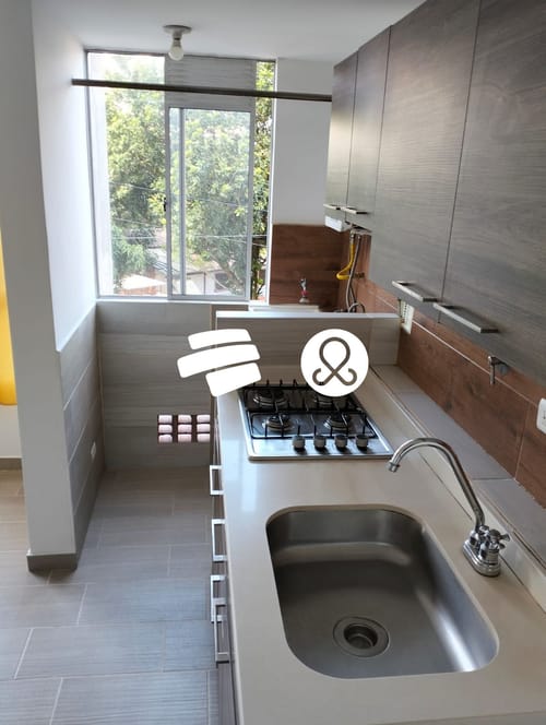 Apartamento de 2 alcobas en venta en Machado, Copacabana, 46 m² · foto 3 de 14