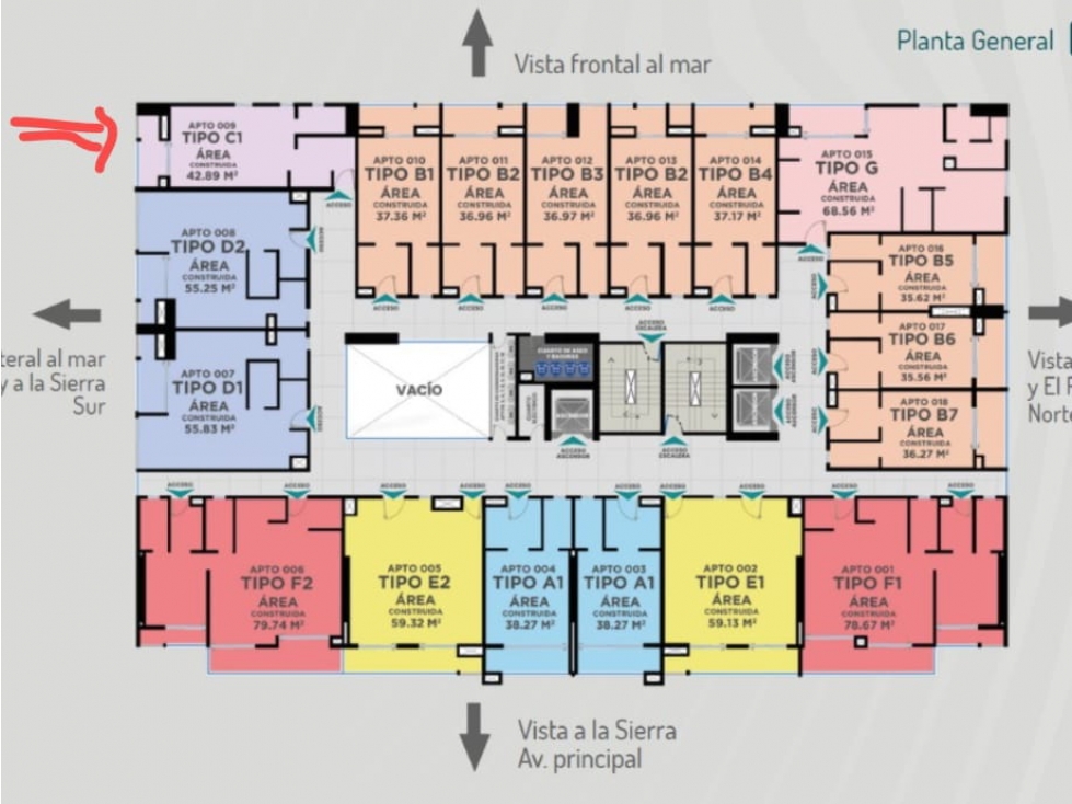Apartamento en venta en Ub Salguero, Santa Marta · foto 18 de 18