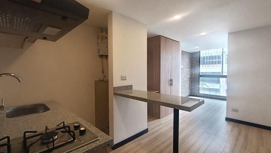 Apartaestudio en venta en Barrancas Norte, Bogotá, 23 m² · foto 2 de 13