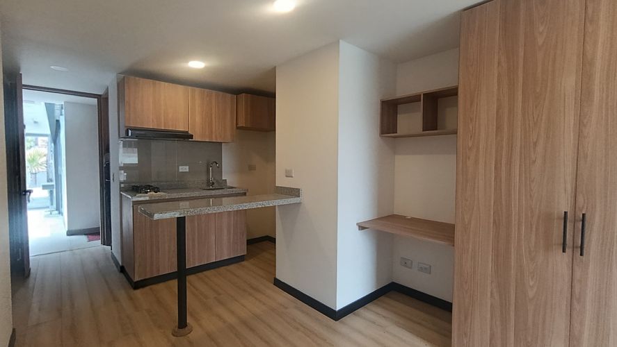 Apartaestudio en venta en Barrancas Norte, Bogotá, 23 m² · foto 8 de 13