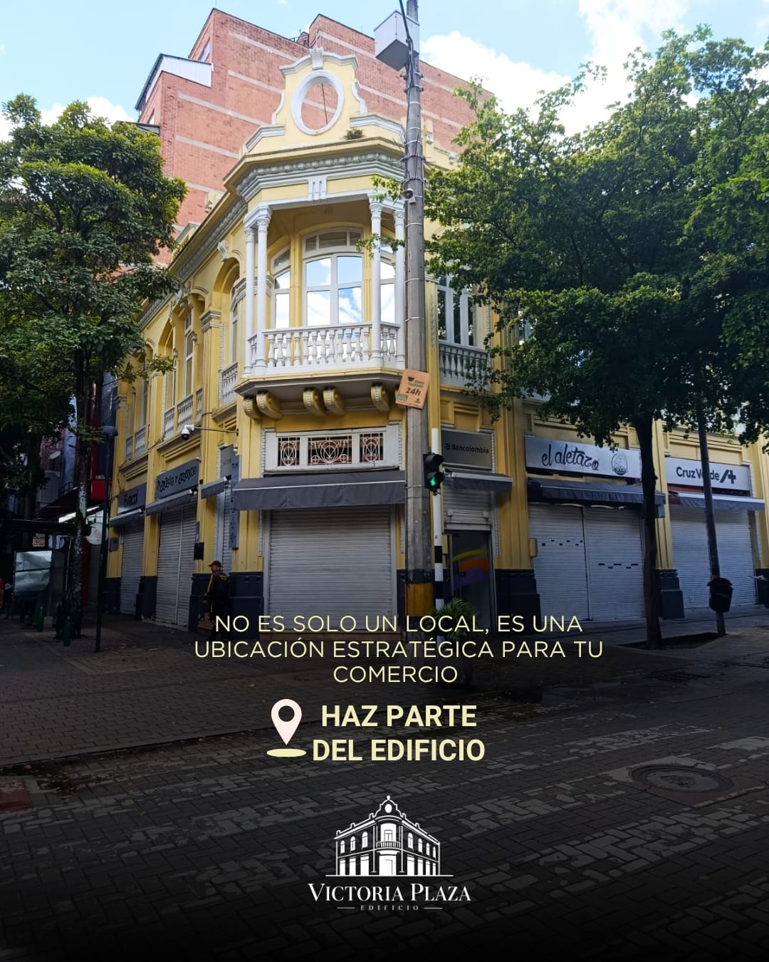 Retail space for rent in La candelaria, Medellín