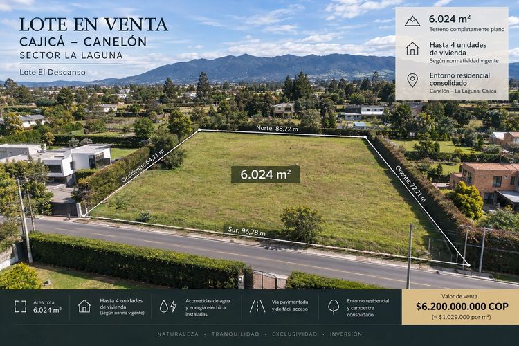 Lote en venta en Chuntame, Cajicá, 6 m² · foto 21 de 21
