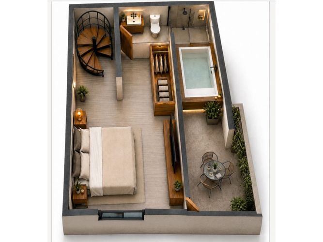 Apartaestudio en venta en Frailes, Pereira, 58 m² · foto 3 de 4