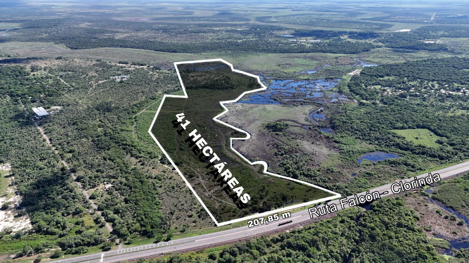 EN VENTA 41 HECTAREAS EN NUEVA ASUNCION sobre Ruta Falcón Clorinda - foto 3