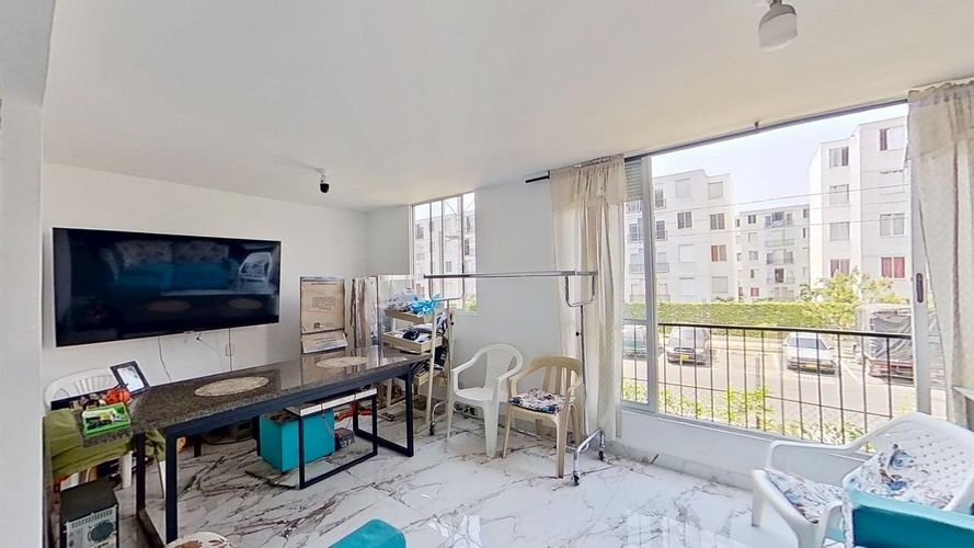 Apartamento de 2 alcobas en venta en Arroyohondo, Yumbo, 50 m² · foto 3 de 23
