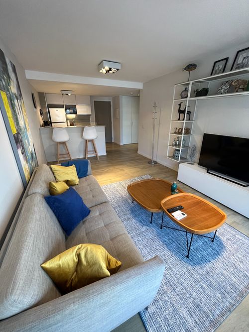 ALQUILER APARTAMENTO CON MUEBLES PUNTA CARRETAS GOLF 1 DORMITORIO TERRAZA GARAJE.PRECIOSO! · Foto 2
