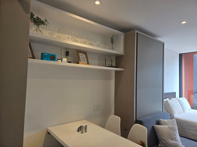 Apartaestudio en venta en Chico Norte, Bogotá, 24 m² · foto 10 de 12