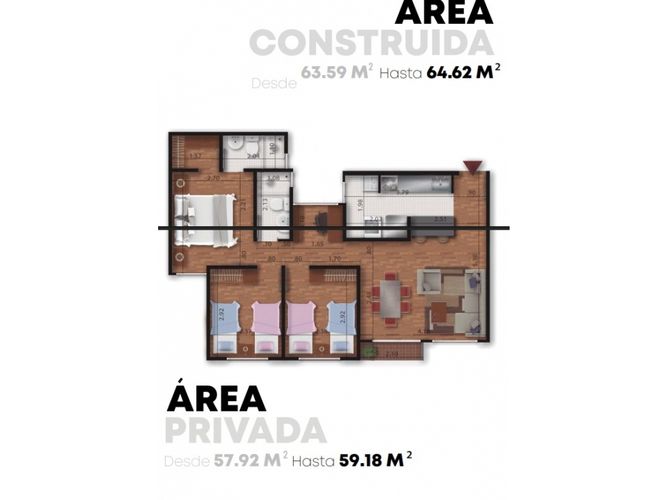 Apartamento de 3 alcobas en venta en La Prosperidad, Madrid, 62 m² · foto 22 de 24