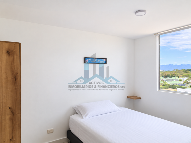 Apartamento de 2 alcobas en arriendo en Las Palmas, Ricaurte, 44 m² · foto 7 de 16